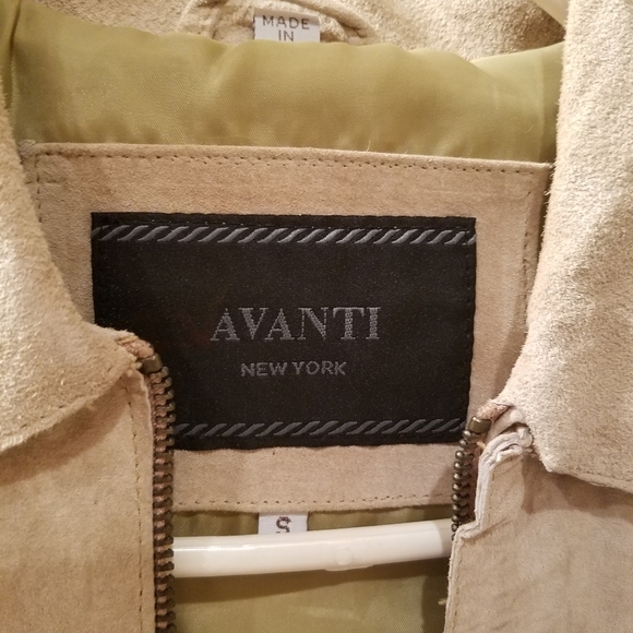 Vintage Tan Suede Jacket by Avanti - Picture 2 of 4